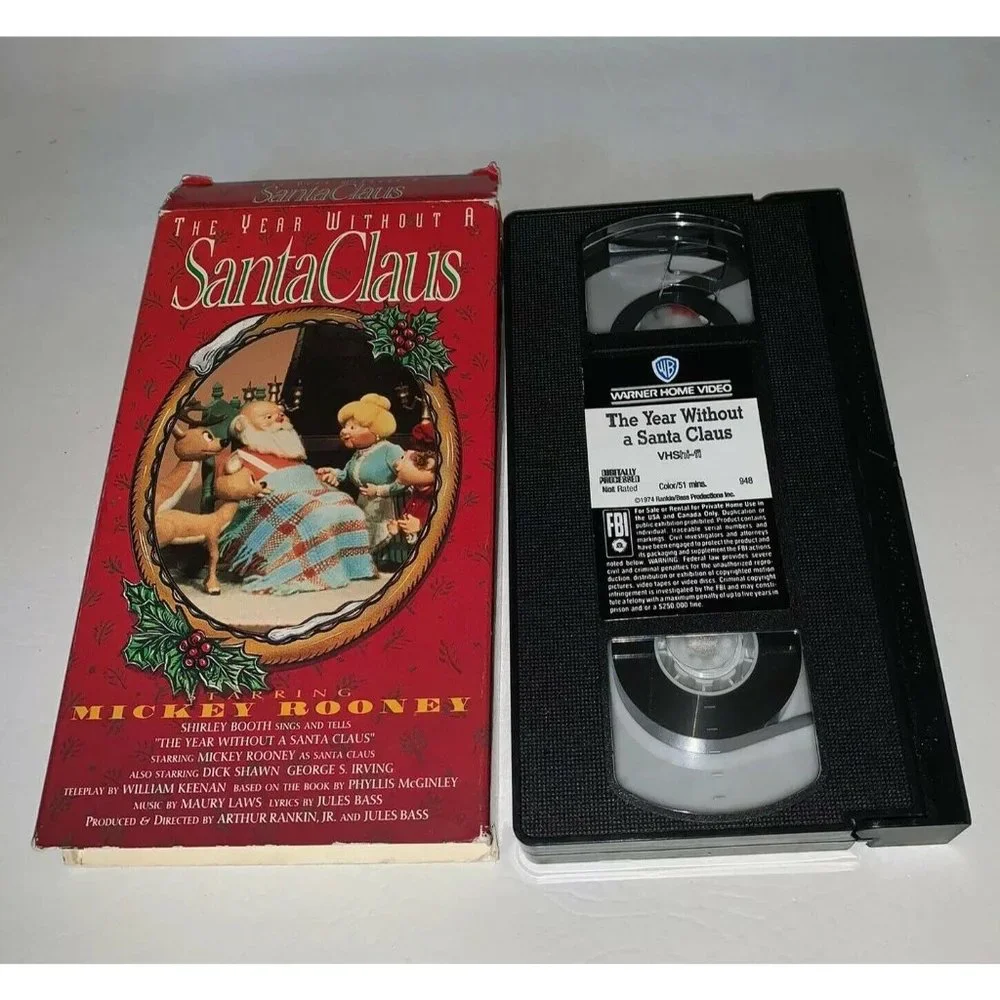 The Year Without A Santa Claus VHS Video Tape Christmas 1992